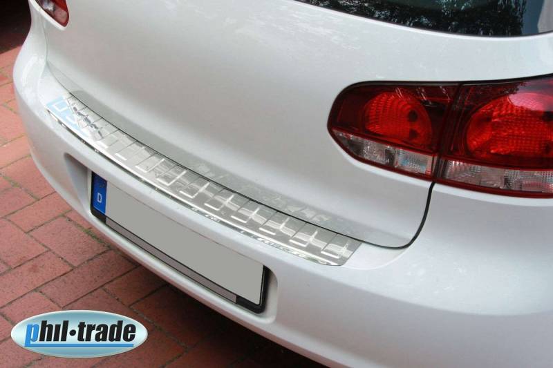 RECAMBO Ladekantenschutz für VW GOLF 6 VI-SCHRÄGHECK Stoßstangenschutz, V2A rostfrei, Exklusive Optik, praktischer Schutz & perfekte Passform RECAMBO Ladekantenschutz für VW GOLF 6 VI-SCHRÄGHECK Stoßstangenschutz, V2A rostfrei, Exklusive Optik, praktischer Schutz & perfekte Passform von RECAMBO