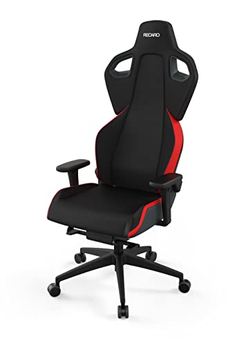 RECARO Exo Lava Red | Ergonomischer, hochwertiger Gaming Stuhl | Mit stufenloser Einstellung über Handräder | Made in Germany | Auch als Bürostuhl | TÜV Zertifiziert von RECARO