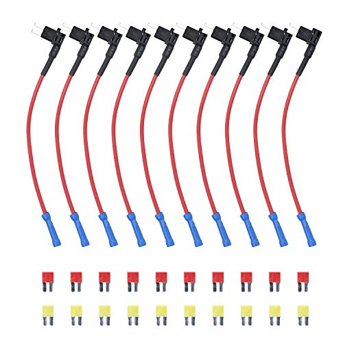 Recoil FT4-10 10er Pack 12V Auto Sicherungsadapter – ATO/ATC Fuse Holder inkl. 10x 20A Sicherungen Recoil FT4-10 10er Pack 12V Auto Sicherungsadapter – ATO/ATC Fuse Holder inkl. 10x 20A Sicherungen von RECOIL