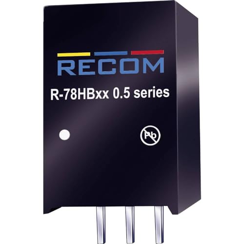 RECOM R-78HB6.5-0.5 DC/DC-Wandler, Print 72 V/DC 6.5 V/DC 0.5 A 3.25 W Anzahl Ausgänge: 1 x Inhalt 1 St. RECOM R-78HB6.5-0.5 DC/DC-Wandler, Print 72 V/DC 6.5 V/DC 0.5 A 3.25 W Anzahl Ausgänge: 1 x Inhalt 1 St. von RECOM