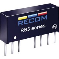 RECOM RS3243.3S DC/DC-Wandler, Print 24 V/DC 3.3 V/DC 600mA 3W Anzahl Ausgänge: 1 x Inhalt 1St. RECOM RS3243.3S DC/DC-Wandler, Print 24 V/DC 3.3 V/DC 600mA 3W Anzahl Ausgänge: 1 x Inhalt 1St. von RECOM
