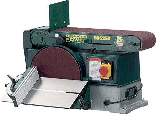 Band-Tellerschleifer BDS 250-1000 Watt - 5 Jahre Garantie von RECORD POWER