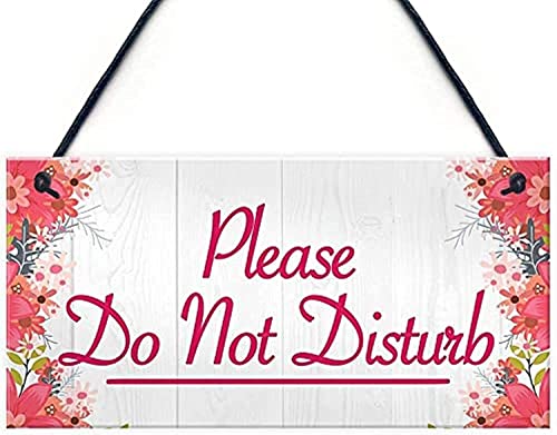 RED OCEAN Schild zum Aufhängen mit Aufschrift "Please Do Not Disturb Therapist Hotel" RED OCEAN Schild zum Aufhängen mit Aufschrift "Please Do Not Disturb Therapist Hotel" von RED OCEAN