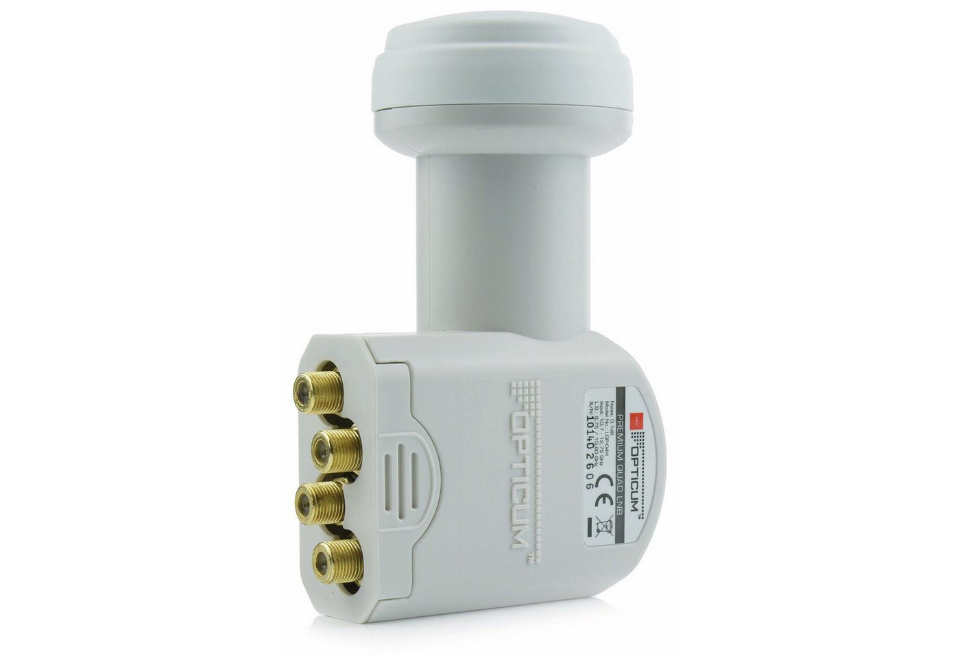 RED OPTICUM RED OPTICUM Quad-LNB LQP-04H Universal-Quad-LNB RED OPTICUM RED OPTICUM Quad-LNB LQP-04H Universal-Quad-LNB von RED OPTICUM