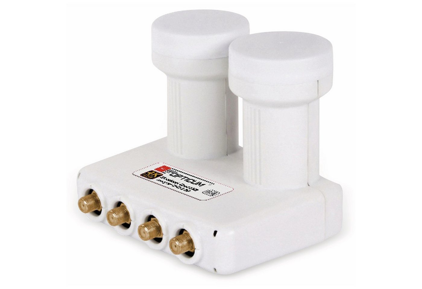 RED OPTICUM RED OPTICUM Quad-Monoblock-LNB LMQP-04H Universal-Quad-LNB RED OPTICUM RED OPTICUM Quad-Monoblock-LNB LMQP-04H Universal-Quad-LNB von RED OPTICUM