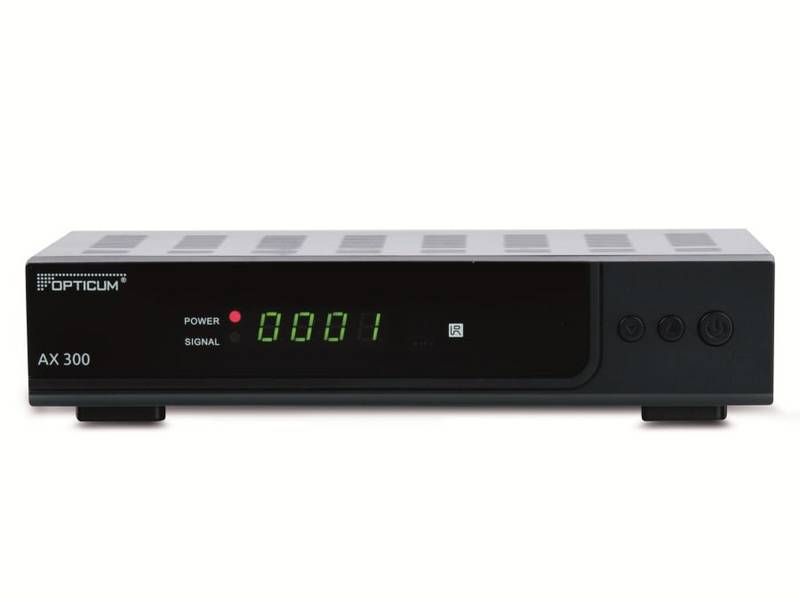 Red Opticum Dvb S Hdtv Receiver Empfänger Sat Receiver Ax300 Plus Pv Rready  B-Ware von RED OPTICUM