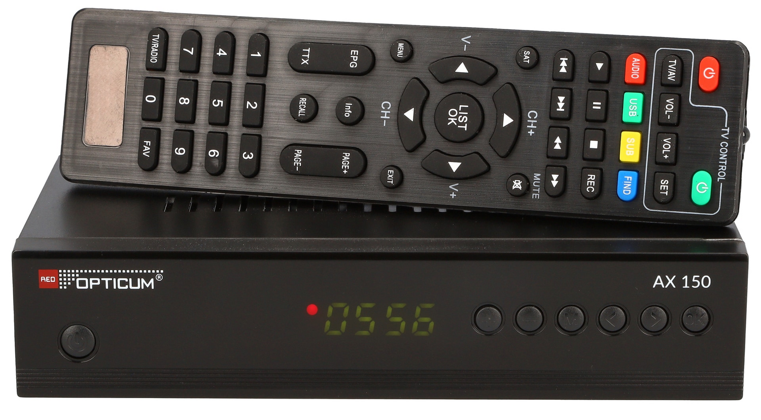 Red Opticum Dvb S Receiver Hdtv Empfänger Sat Ax Hd 150 Schwarz 1080p Full Hd B-Ware Red Opticum Dvb S Receiver Hdtv Empfänger Sat Ax Hd 150 Schwarz 1080p Full Hd B-Ware von RED OPTICUM