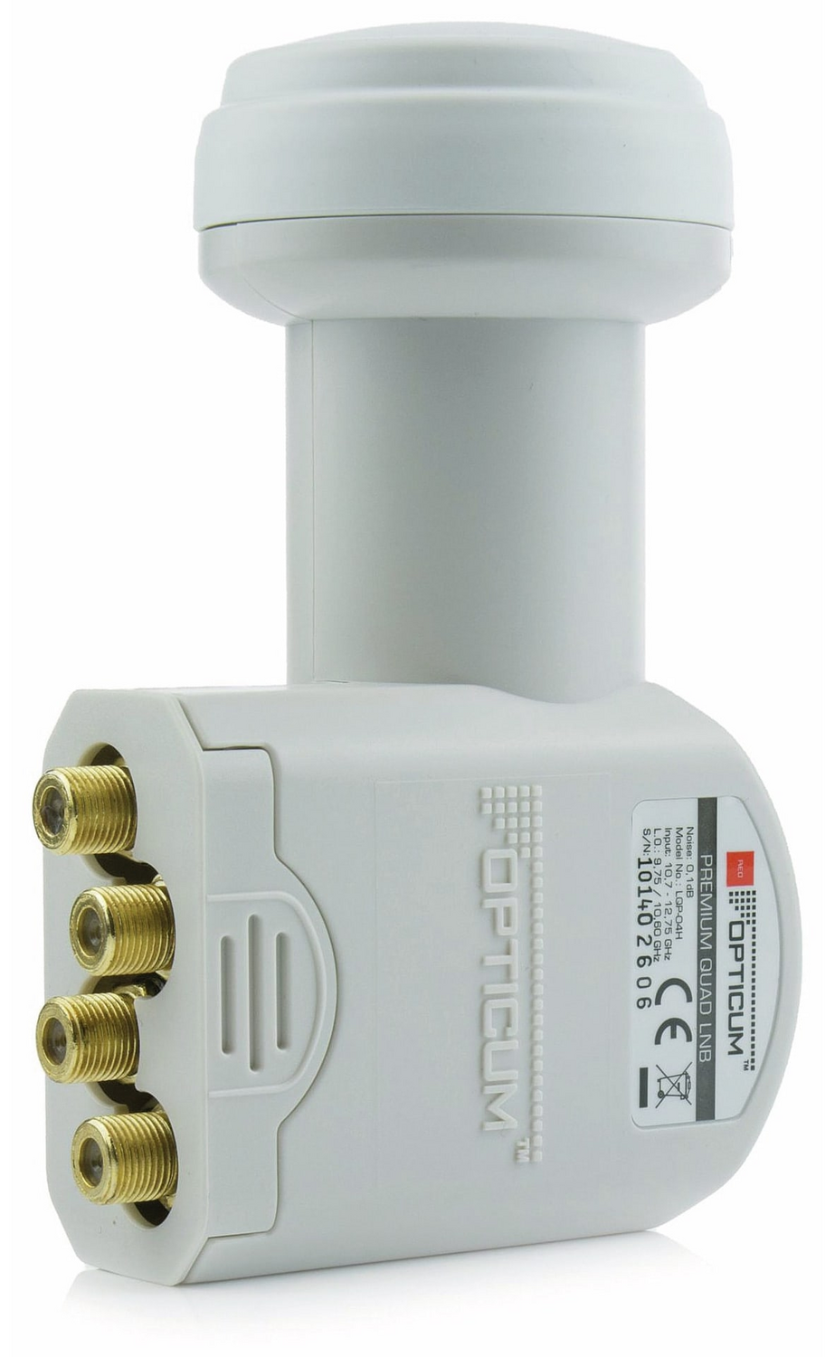 B-Ware Red Opticum Quad Lnb Lqp 04 H Sat Empfänger Satelliten Lnb 4 Teilnehmer Empfang von RED OPTICUM