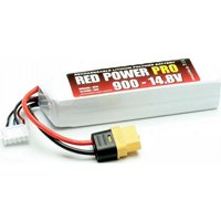 Modellbau-Akkupack (LiPo) 14.8 v 900 mAh 60 c Softcase XT60 - Red Power von RED POWER