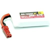 Modellbau-Akkupack (LiPo) 3.7 v 350 mAh 25 c Softcase jst, bec - Red Power von RED POWER