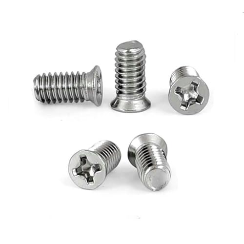 50 Stück M1,6 M2 M2,5 M3 M4 304 A2 Edelstahl kleiner Kopf versenkter flacher Senkkopf Bolzenschraube-M2,5 x 6 x 4 mm 50 Stück M1,6 M2 M2,5 M3 M4 304 A2 Edelstahl kleiner Kopf versenkter flacher Senkkopf Bolzenschraube-M2,5 x 6 x 4 mm von REDAEL