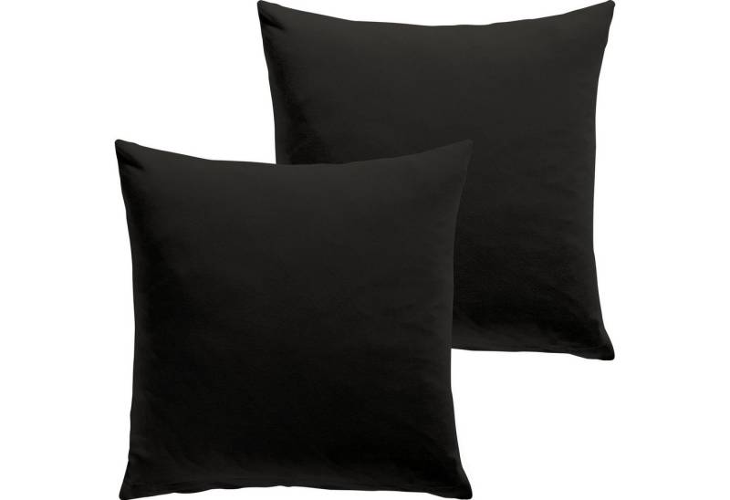 REDBEST Kissenbezug Kuschelkissenbezug "San Francisco" 2er-Pack, Single-Jersey Uni von REDBEST