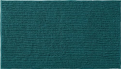 REDBEST Badematte Arlington Petrol Größe 80x140 cm von REDBEST