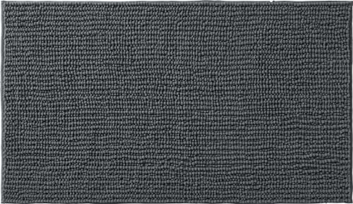 REDBEST Badematte Arlington dunkelgrau Größe 70x120 cm von REDBEST