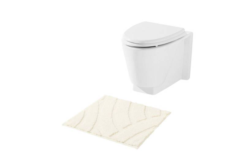 REDBEST Badematte WC-Vorlage "Napa", Höhe 18 mm, eckig, Uni REDBEST Badematte WC-Vorlage "Napa", Höhe 18 mm, eckig, Uni von REDBEST