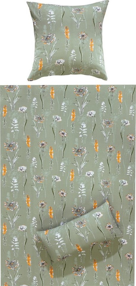 REDBEST Bettwäsche Bettwäsche, Jersey, Single-Jersey Blumen REDBEST Bettwäsche Bettwäsche, Jersey, Single-Jersey Blumen von REDBEST