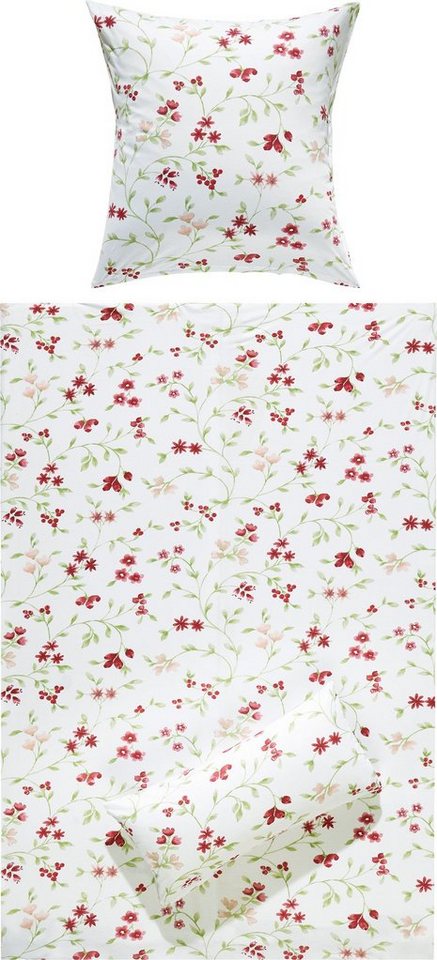 REDBEST Bettwäsche Bettwäsche, Jersey, Single-Jersey Blumen REDBEST Bettwäsche Bettwäsche, Jersey, Single-Jersey Blumen von REDBEST
