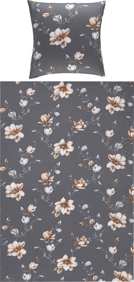 REDBEST Bettwäsche Bettwäsche, Jersey, Single-Jersey Blumen REDBEST Bettwäsche Bettwäsche, Jersey, Single-Jersey Blumen von REDBEST