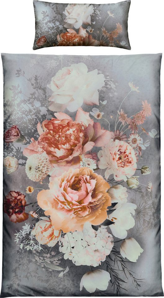 REDBEST Bettwäsche Bettwäsche, Polyester, Microfaser-Satin Blumen REDBEST Bettwäsche Bettwäsche, Polyester, Microfaser-Satin Blumen von REDBEST