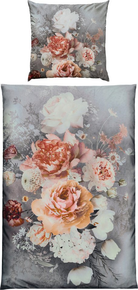 REDBEST Bettwäsche Bettwäsche, Polyester, Microfaser-Satin Blumen REDBEST Bettwäsche Bettwäsche, Polyester, Microfaser-Satin Blumen von REDBEST