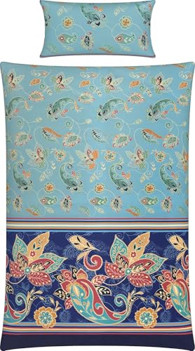 REDBEST Bettwäsche Renforcé türkis Größe 1x 135x200 cm + 1x 40x80 cm REDBEST Bettwäsche Renforcé türkis Größe 1x 135x200 cm + 1x 40x80 cm von REDBEST