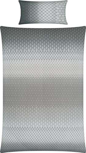 REDBEST Bettwäsche Seersucker grau-anthrazit Größe 1x 135x200 cm + 1x 40x80 cm REDBEST Bettwäsche Seersucker grau-anthrazit Größe 1x 135x200 cm + 1x 40x80 cm von REDBEST