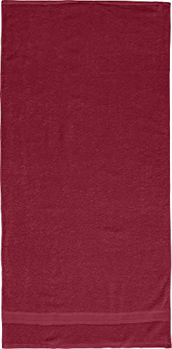 REDBEST Duschtuch Chicago weinrot Größe 70x140 cm - saugstark, strapazierfähig, ideal für Reisen, Sport (weitere Farben) von REDBEST