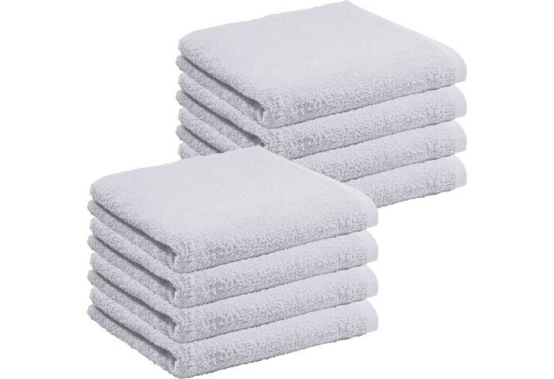 REDBEST Duschtuch Duschtuch "Oceanside" 8er-Pack, Frottier, Walk-Frottier Uni von REDBEST