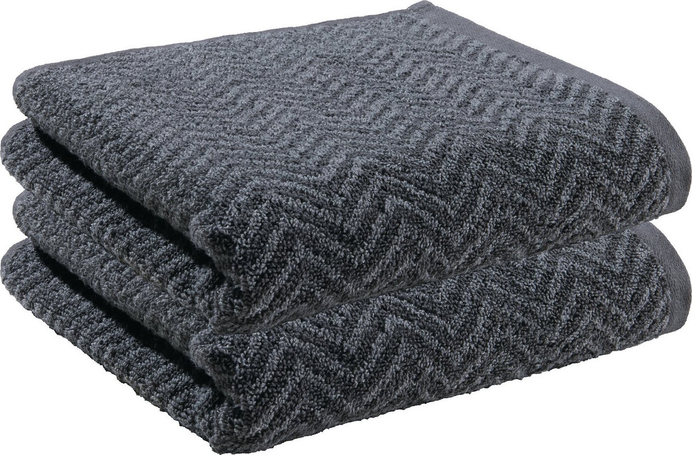 REDBEST Duschtuch Duschtuch "Palmdale" 2er-Pack, Frottier (2-St), Walk-Frottier gemustert von REDBEST