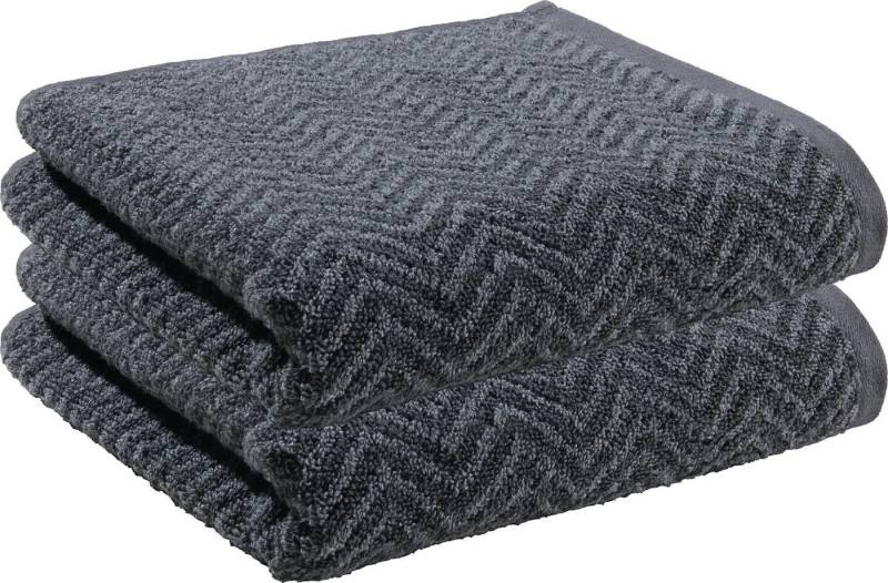 REDBEST Duschtuch Duschtuch "Palmdale" 2er-Pack, Frottier (2-St), Walk-Frottier gemustert von REDBEST