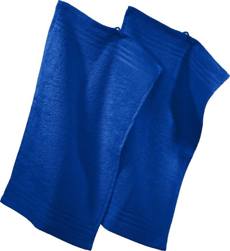 REDBEST Gästehandtuch Gästetuch 2er-Pack, Frottier, Walk-Frottier Uni von REDBEST