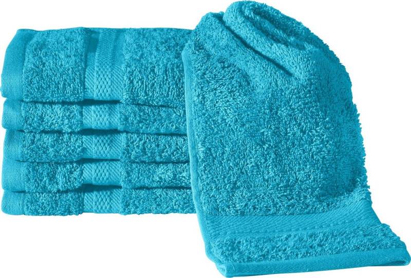 REDBEST Gästehandtuch Gästetuch "Chicago" 6er-Pack, Frottier, Walk-Frottier Uni von REDBEST