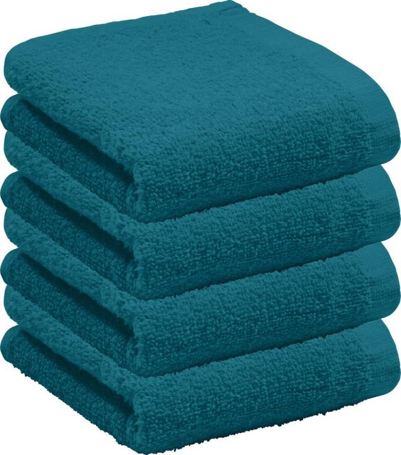 REDBEST Gästehandtuch Gästetuch "Oceanside" 4er-Pack, Leichtfrottier, Leichtfrottier Uni von REDBEST