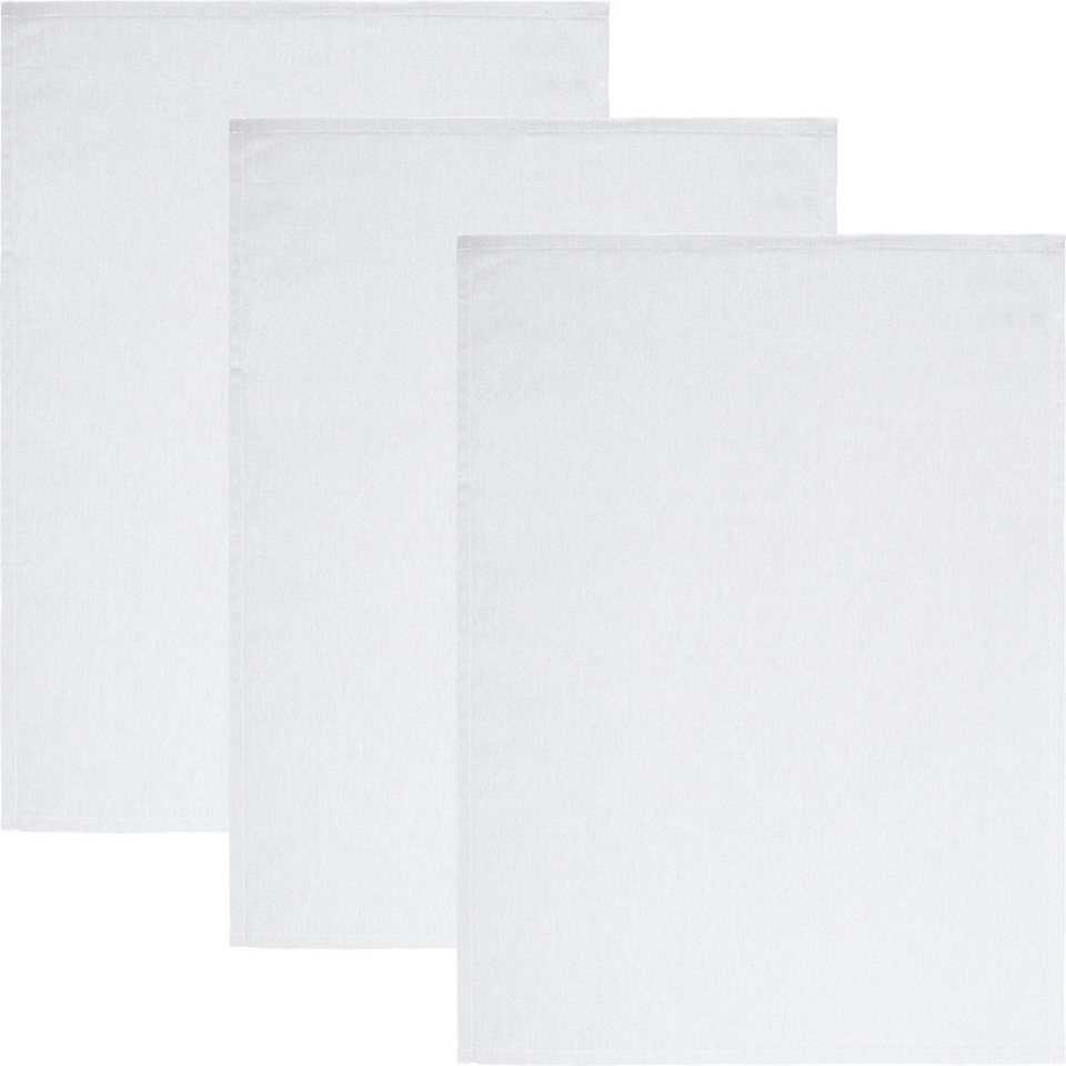 REDBEST Geschirrtuch Geschirrtuch "Tulsa" 3er-Pack, Baumwolle Uni REDBEST Geschirrtuch Geschirrtuch "Tulsa" 3er-Pack, Baumwolle Uni von REDBEST
