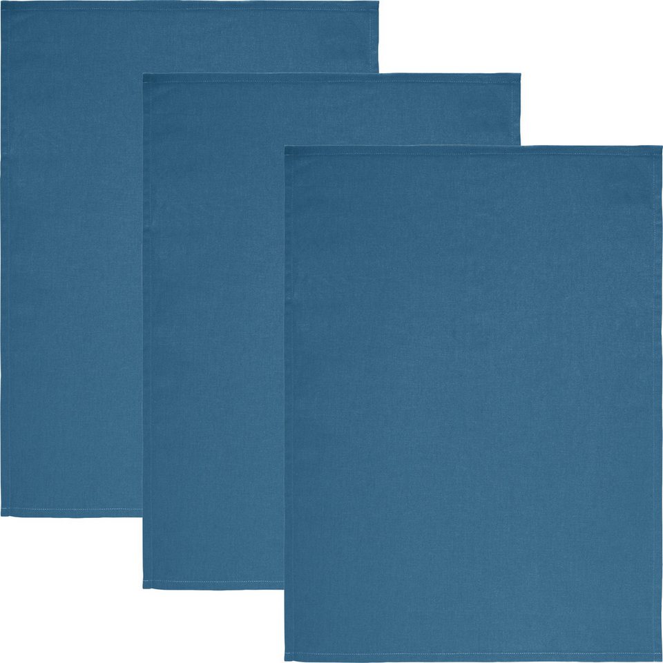 REDBEST Geschirrtuch Geschirrtuch "Tulsa" 3er-Pack, Baumwolle Uni REDBEST Geschirrtuch Geschirrtuch "Tulsa" 3er-Pack, Baumwolle Uni von REDBEST