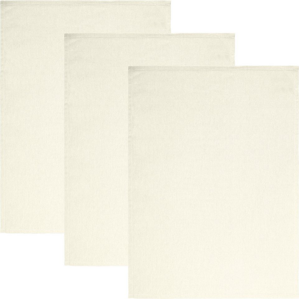 REDBEST Geschirrtuch Geschirrtuch "Tulsa" 3er-Pack, Baumwolle Uni REDBEST Geschirrtuch Geschirrtuch "Tulsa" 3er-Pack, Baumwolle Uni von REDBEST
