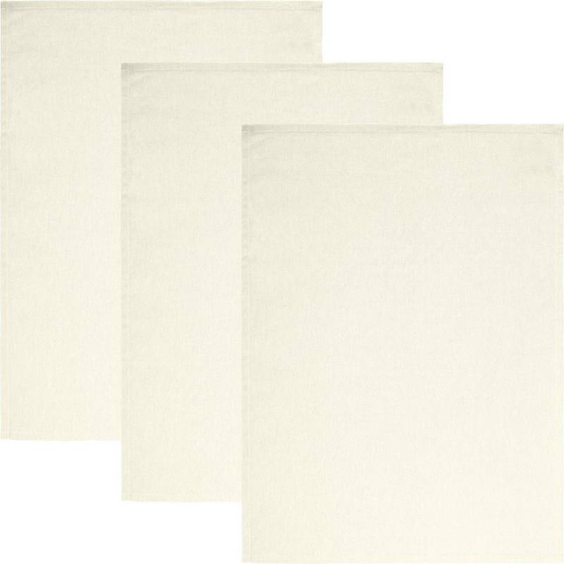 REDBEST Geschirrtuch Geschirrtuch "Tulsa" 3er-Pack, Baumwolle Uni von REDBEST