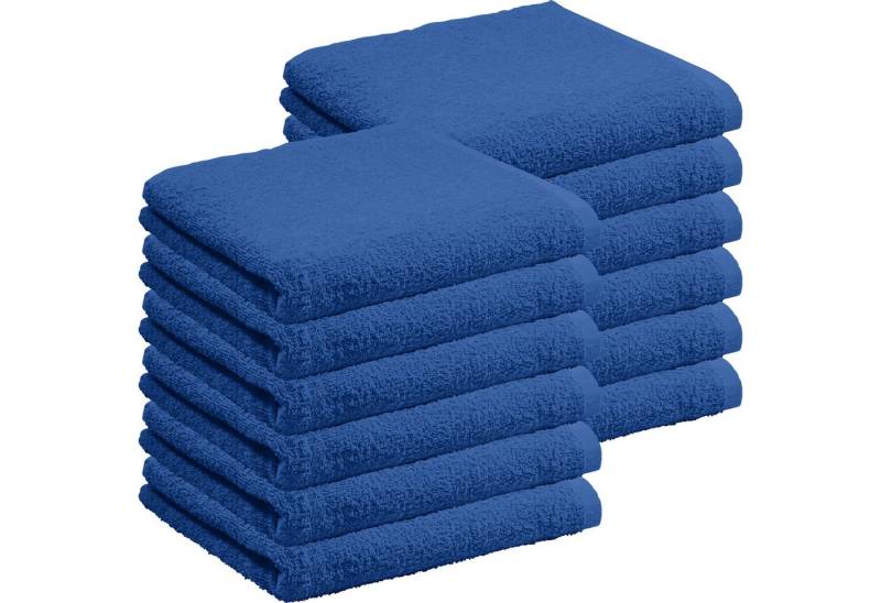 REDBEST Handtuch Handtuch "Oceanside" 12er-Pack, Frottier, Leichtfrottier Uni von REDBEST