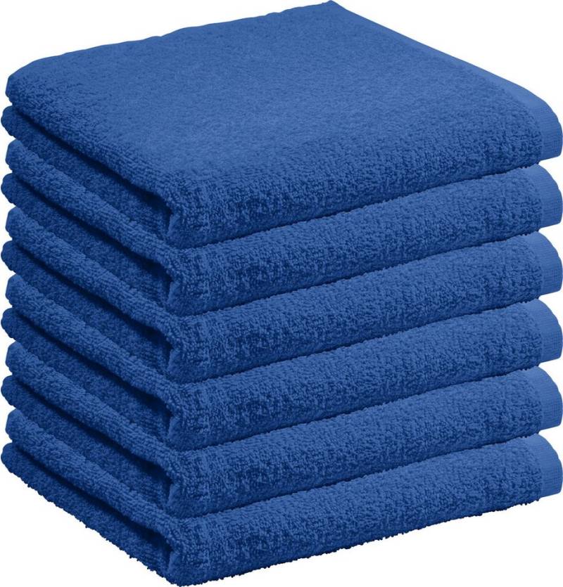 REDBEST Handtuch Handtuch "Oceanside" 6er-Pack, Frottier, Leichtfrottier Uni von REDBEST