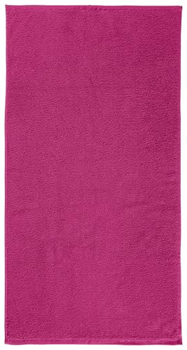 REDBEST Handtuch Oceanside Walk-Frottier Fuchsia Größe 50x80 cm von REDBEST