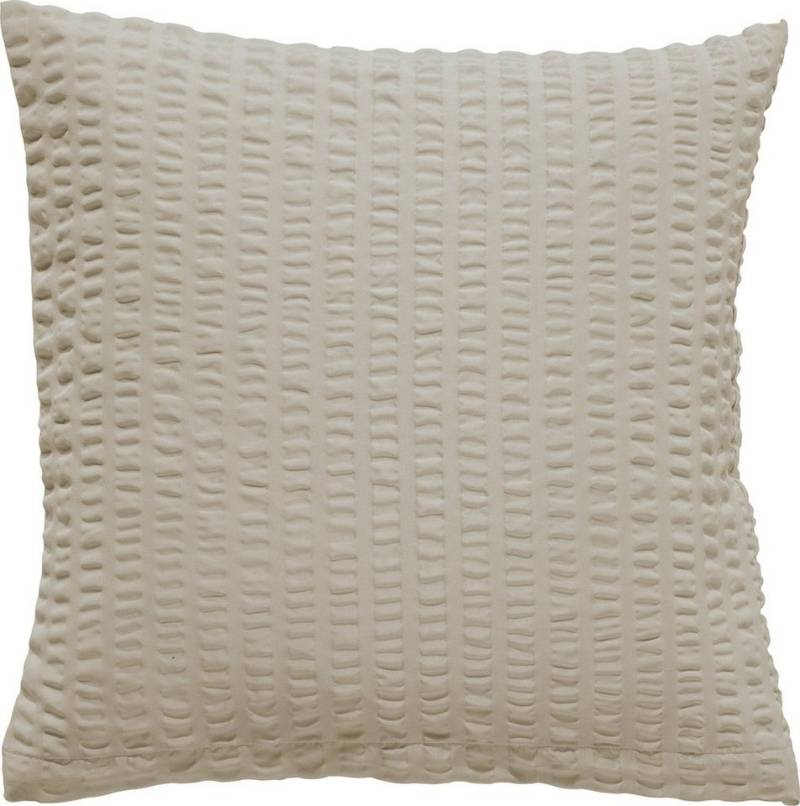 REDBEST Kissenbezug Kuschelkissenbezug "Detroit", Microfaser-Seersucker Uni von REDBEST
