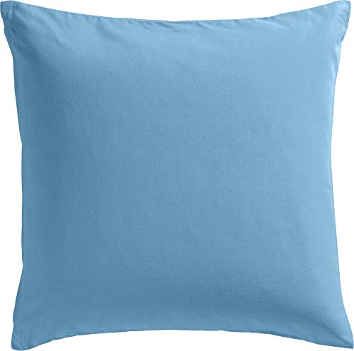 REDBEST Kissenhülle, Kissenbezug Uni Seattle, 100% Baumwolle hellblau Größe 50x50 cm - Robustes, glattes Gewebe, mit praktischem Reißverschluss REDBEST Kissenhülle, Kissenbezug Uni Seattle, 100% Baumwolle hellblau Größe 50x50 cm - Robustes, glattes Gewebe, mit praktischem Reißverschluss von REDBEST