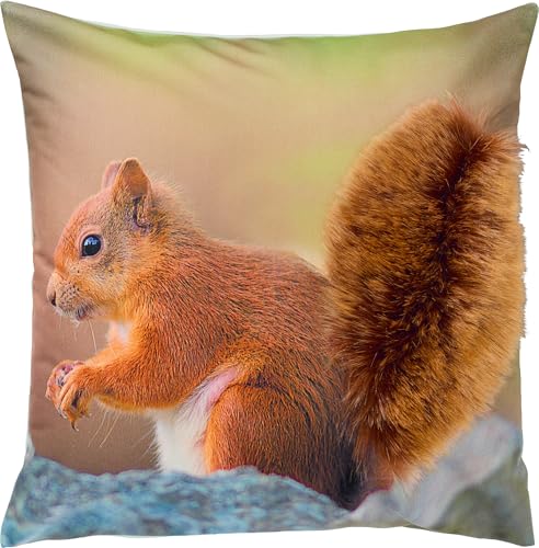REDBEST Kissenhülle braun Größe 40x40 cm von REDBEST