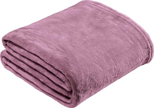 REDBEST Microfaserdecke Amarillo, Fleece-Wohndecke, Sofadecke Orchidee Größe 130x180 cm - kuscheliger Teddyfleece, extra weich warm, pflegeleicht, waschbar REDBEST Microfaserdecke Amarillo, Fleece-Wohndecke, Sofadecke Orchidee Größe 130x180 cm - kuscheliger Teddyfleece, extra weich warm, pflegeleicht, waschbar von REDBEST
