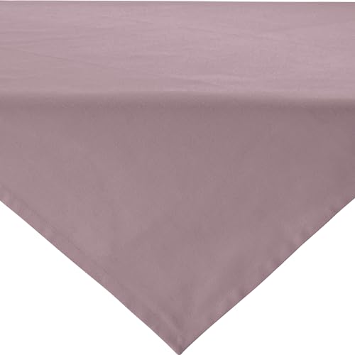 REDBEST Mitteldecke Tulsa Baumwolle Mauve Größe 80x80 cm von REDBEST