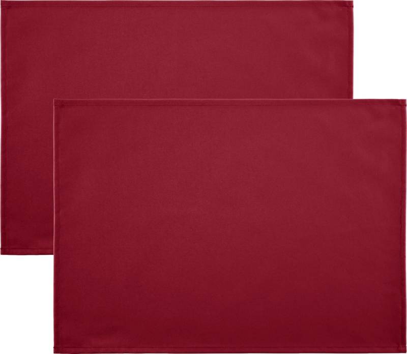 REDBEST Platzset Tischset "New Orleans" 2er-Pack, (2-St), abwaschbar Uni von REDBEST
