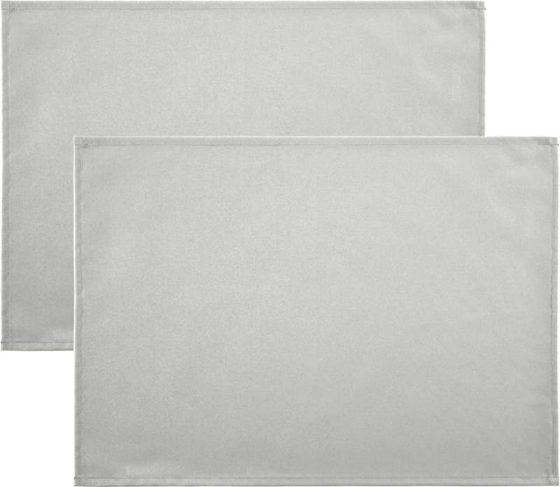 REDBEST Platzset Tischset "New Orleans" 2er-Pack, (2-St), abwaschbar Uni von REDBEST
