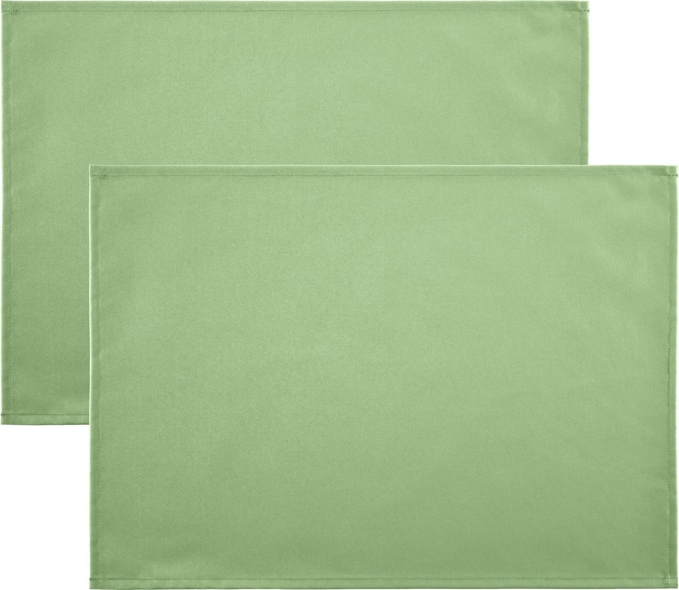 REDBEST Platzset Tischset "New Orleans" 2er-Pack, (2-St), abwaschbar Uni von REDBEST