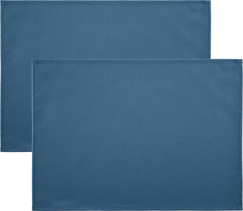 REDBEST Platzset Tischset "New Orleans" 2er-Pack, (2-St), abwaschbar Uni von REDBEST