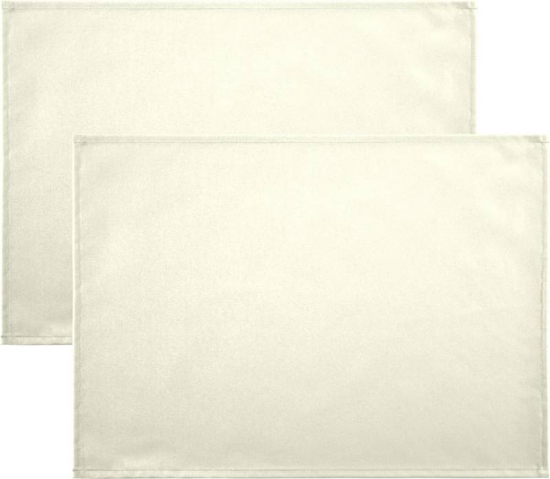 REDBEST Platzset Tischset "New Orleans" 2er-Pack, (2-St), abwaschbar Uni von REDBEST